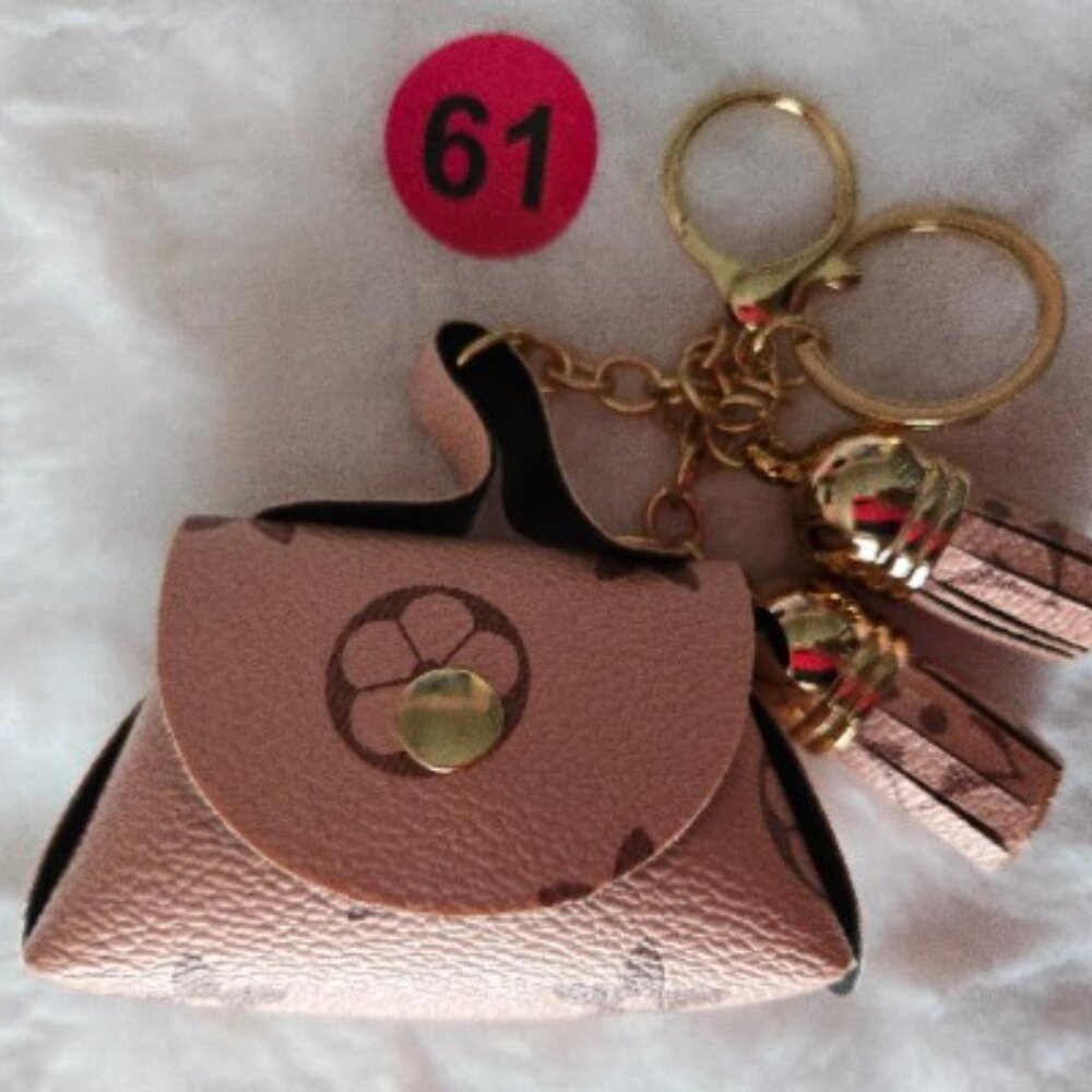 Mini Wallet Purse Bag Charm/Keychain SILVER or BLACK⭐️NWT - Picture 13 of 15